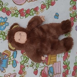 Vintage Anne Geddes Bear Cub Baby Small